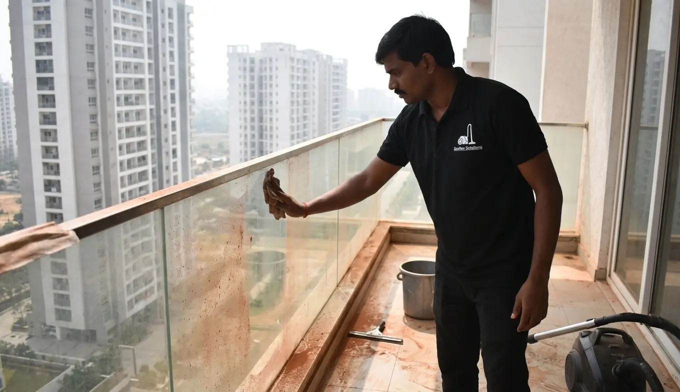 How to Handle Dust in Kokapet & Tellapur Balconies